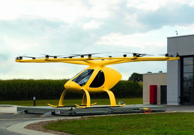 В Германии тестируют Volocopter для экстренной помощи пациентам