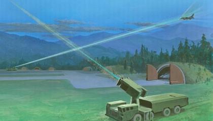 Новый боевой лазер находит цели даже в туман