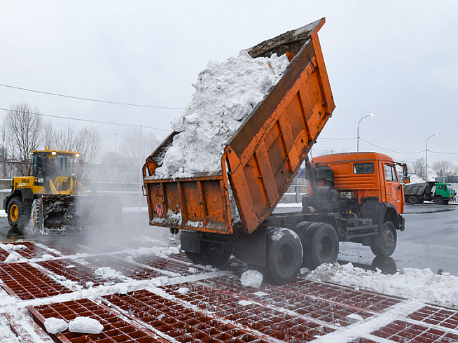 В Казани протестируют систему мониторинга завозимого на снегоплавильные пункты снега